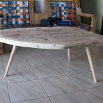 Table basse moyenne pied Rond