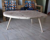 Table basse moyenne pied Rond